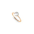 Or Rose Vermeil | Anneau de perle naturelle